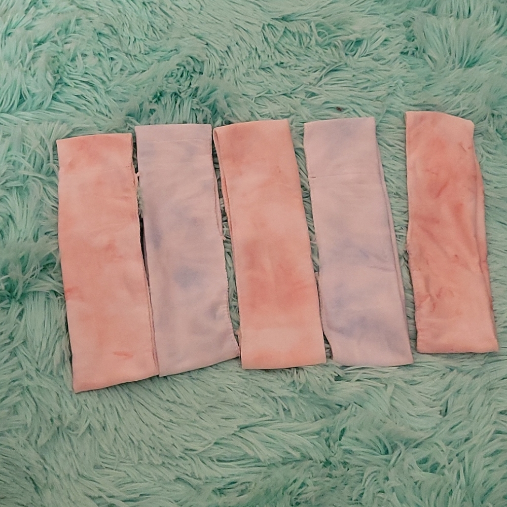 3 for $18 Dyed Cotton Yoga Headbands